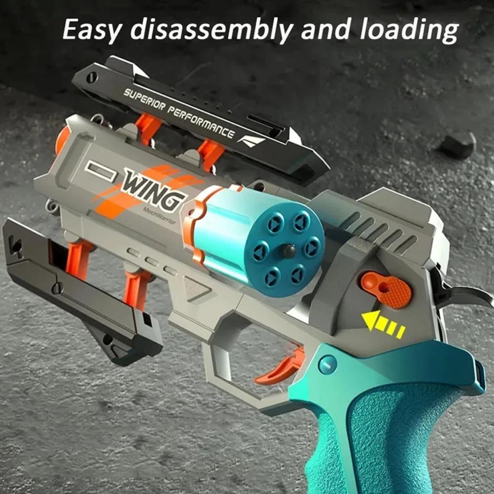High-Quality Soft High-Quality Bullets High-Quality Revolver High-Quality Guns High-Quality Toy High-Quality Rapid High-Quality Deformation