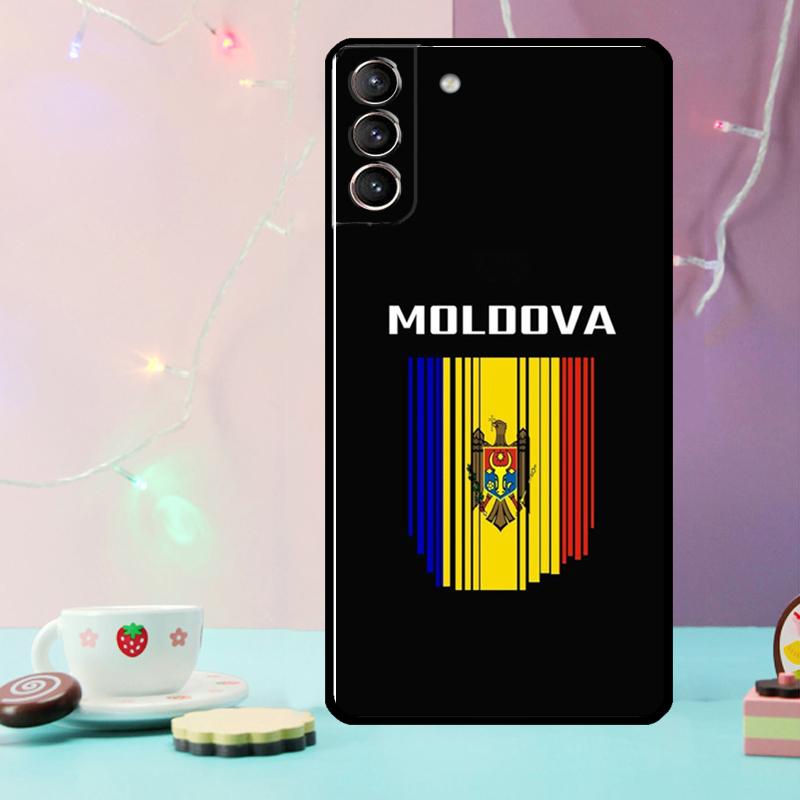 Moldova Flag Phone Case For Samsung Galaxy S24 S25 Ultra S21 S22 S23 Ultra S9 S10 S20 Plus S25 FE Cover