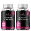 Pslalae Magnesium Glycine Capsules, 800mg Magnesium Glycine Extract, All-Natural, Suitable for Adults
