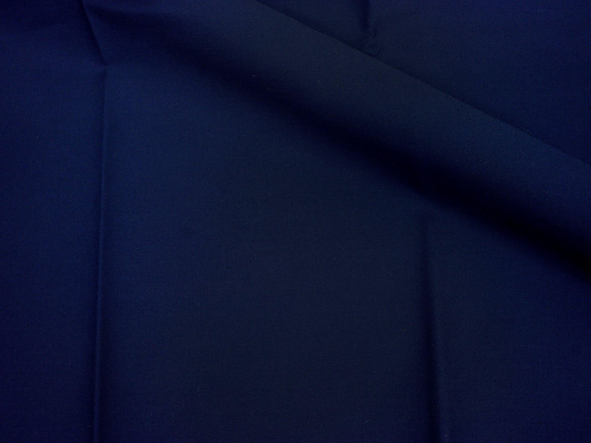 

NASKA Color 110cm Wide x Craft Supplies Broadcloth, Approx. 2.8m Cut, Col. 266, Navy, CF8500,