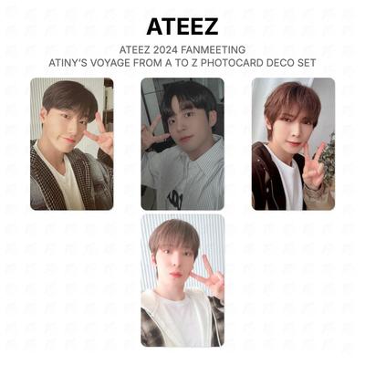 2024 FANMEETING ATINY’S VOYAGE FROM A TO Z PHOTOCARD DECO SET Official Photocard