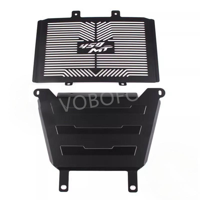 For CFMOTO 450MT MT450 2024 Motorcycle Accessories Front Shield Water Tank Protection Net Engine Cover Fan Protector Grille
