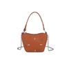 Trendy New Niche Design Fashionable Texture Messenger Mobile Phone Bag Casual Versatile Solid Color Texture Portable Women's Bag