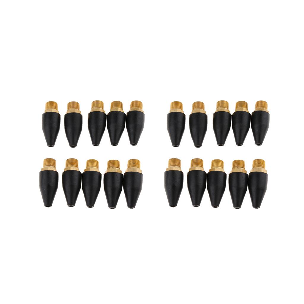 20-Pack Pneumatics Rubber/Brass