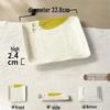 Melamine Rectangular Porcelain-Style Plate for Hot Pot & Side Dishes
