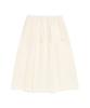 NATIONALGEOGRAPHIC N261Wsk900 Women'S Cotton A-Line Pleated Skirt Ivory