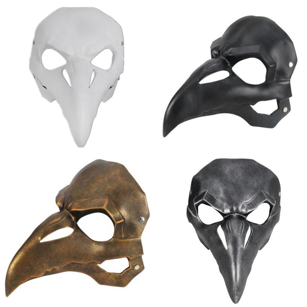 Overwatch Reaper Raven-masker van hars voor cosplay en verkleedfeestjes