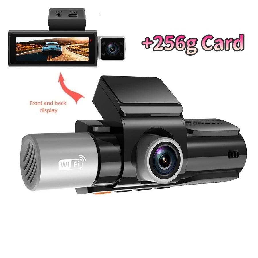 2/3-channel In-car Dashcam, UHD 4K High-definition GPS WiFi Camera, Car DVR Camera