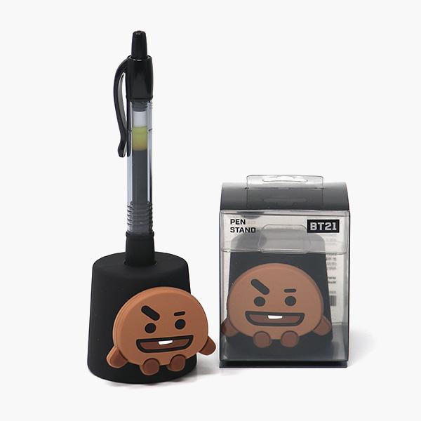 BT21 PENNHOLDER / RJ, Shooky, Cooky, Mang, Van/BTS BANGTAN BOYS – BT21 x MONOPOLY PENNHOLDER/ Autentiske offisielle varer, KPOP, KBeauty