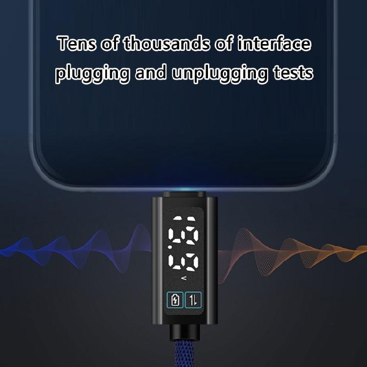 PD100W USB C Adapter Type c Charging Converters Digital Screen Power Trackings ABS Housing For Long Last Performances