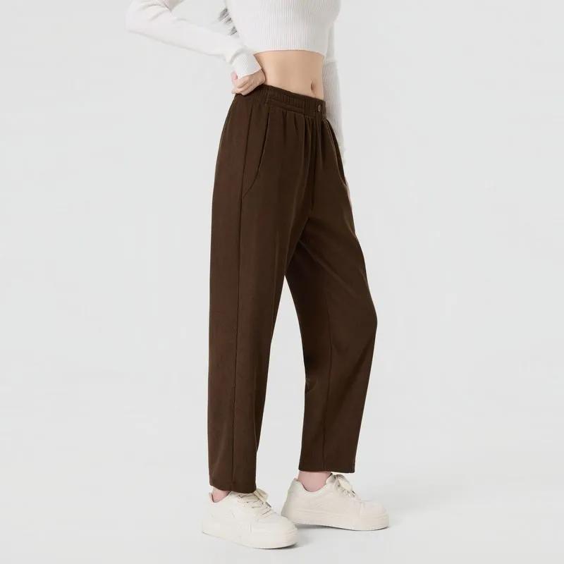 Milk Silk Casual Women's New Winter Cloud-Sense Smooth Commuting Versatile Pants