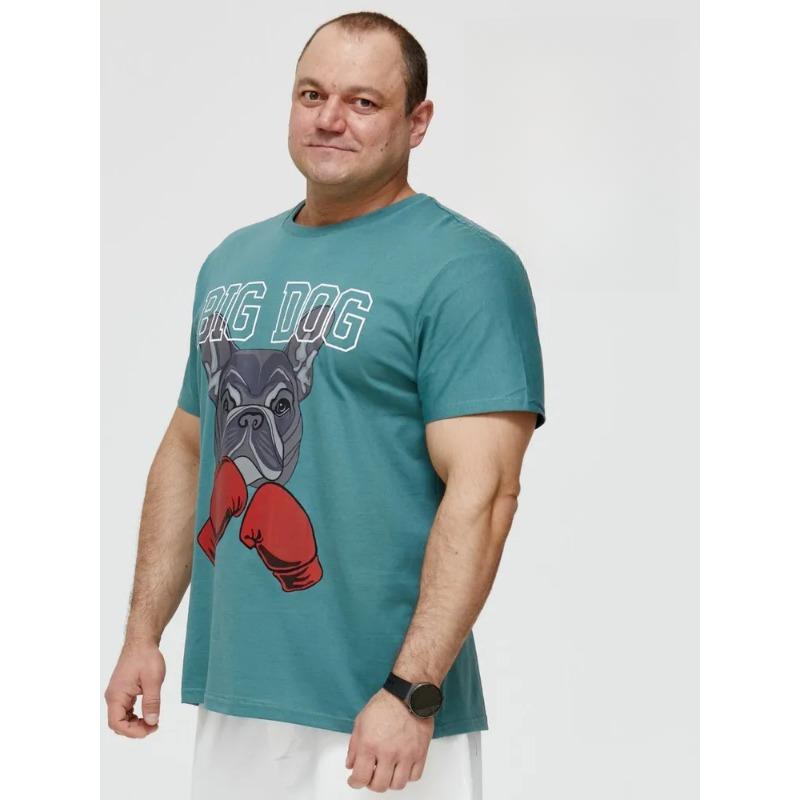 Summer Round Neck 3D Animal Pattern Print Top Fashionable Casual Short Sleeved Men's T-shirts