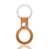 Leather Keychain Case for Apple AirTag - PU Protective Shell and Storage Belt