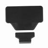 Rubber Rear Pad Saddlebag Trunk Passenger Backrest Accessory Fit for F800GS(Black)