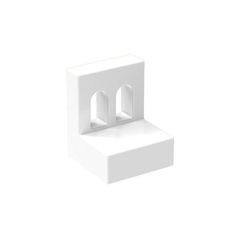 Non-Toxic Moc 10Pcs 4079W Arched Railing Wall Element 1X1 Building Blocks Kit Banister 1620 Compatible Particle Toy Children Birthday Gift