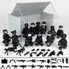 Behälterverpackung H-17 Swat Meigao Kleinteilige Militärpuppe Kinder-Bausatz Bausteinspielzeug