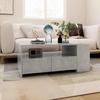 Vidaxl Couchtisch, Beton Grau, 102X55X42 Cm