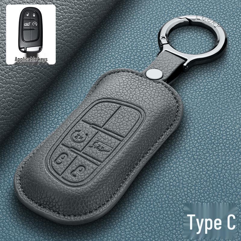 Jeep Compass, Grand Commander, Cherokee, Renegade Key Cover and Buckle