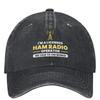 Amateur Ham Radio Operator Caps Men Women Cotton Trucker Hat Causal Wear Adjustable Baseball Cap