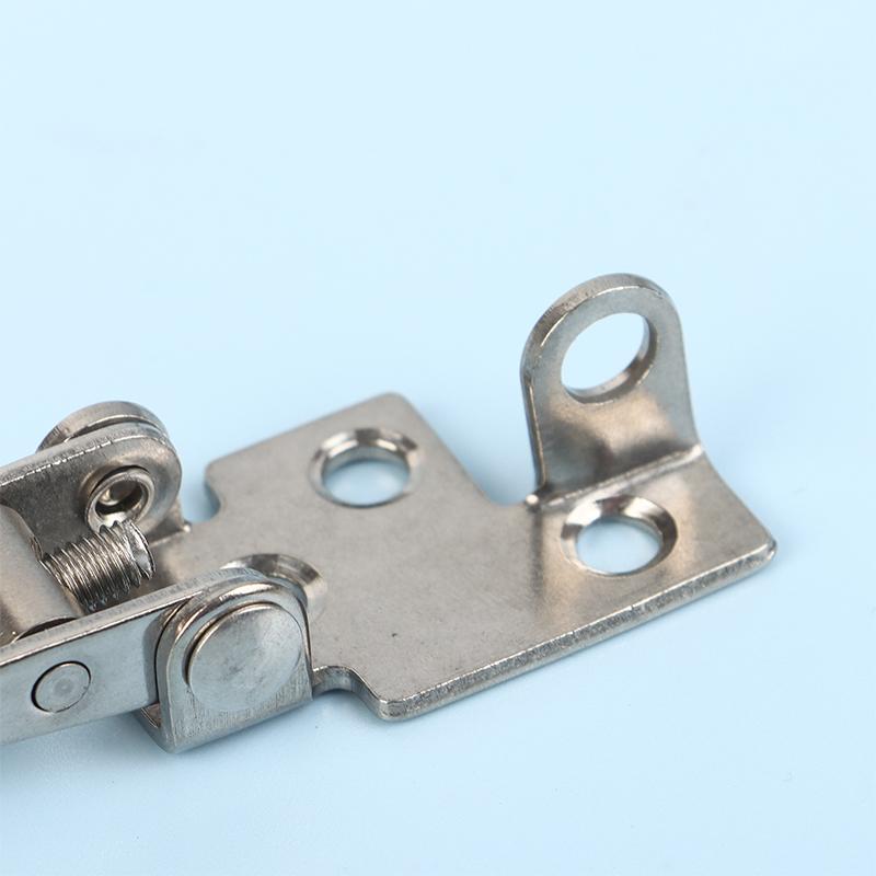 1Pc 304 Stainless Steel Boat Deck Clamp Hasp Lock Heavy Duty Fastener For Marine Locker Strong Anti Rust Construction