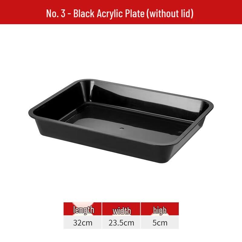 Acrylic Rectangular Display Tray
