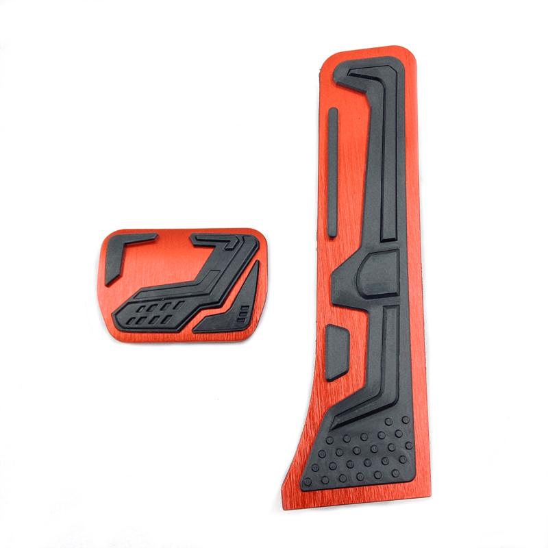 For LiXiang L7 2023 2024 Aluminum Rubber Accelerator Brake Pedal Non-Slip Sleeve Left Foot Rest Pad Luxury Interior
