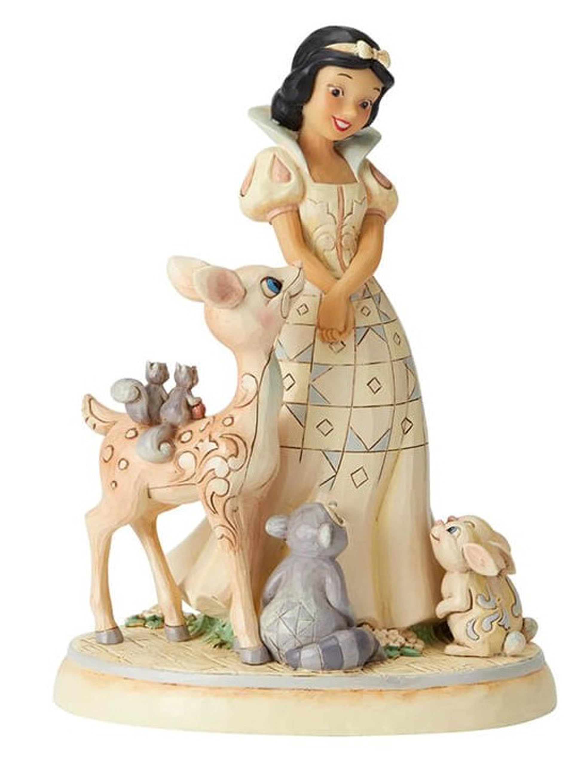 

Enesco Snow White and the Seven Dwarfs in the x x DTR6000943 Statue/Figure Disney Traditions Woodlands, W11.7 H19.8 D15.2cm,