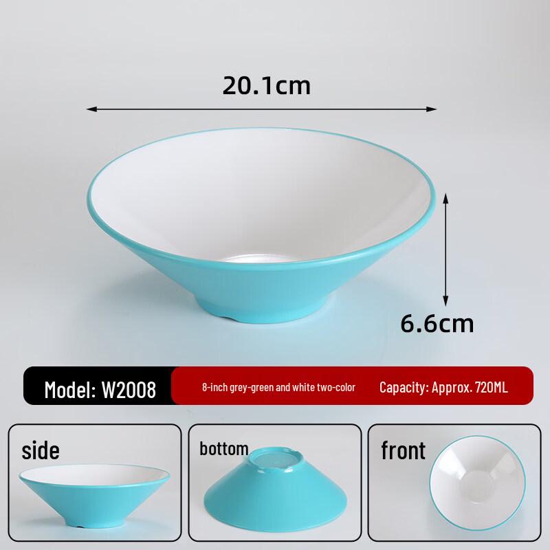 Sweet Elegant A5 Melamine Conical Bowl