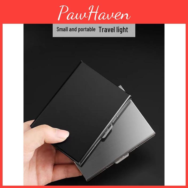 Antitheft Card Steel Stainless Ultrathin Holder For Men And Women