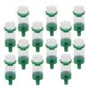 16Pcs Bird Drinking Cup Set 60Ml Automatic Water Feeder Spillproof Design for Parrot Cage Small Bird Container