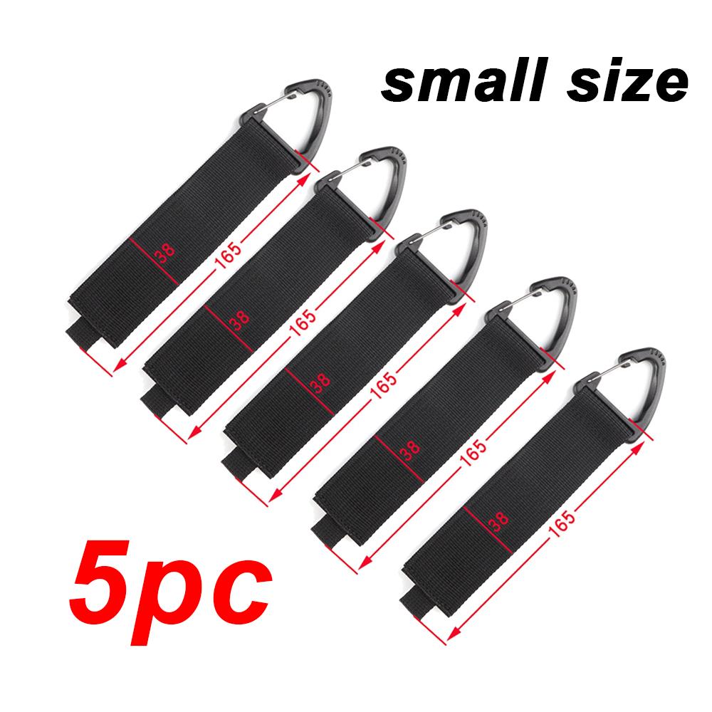 Nylon Cord Organizer Holder with Triangle Buckle Self-adhesive Velcro Tape Wire Manager Management Heavy Cord Storage Straps for Cables Hoses