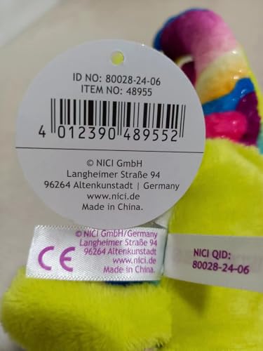 NICI Chameleon 18cm Plush Toy Summer 2023
