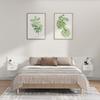 VidaXL Headboard with Cabinets White Engineered Wood 3115748