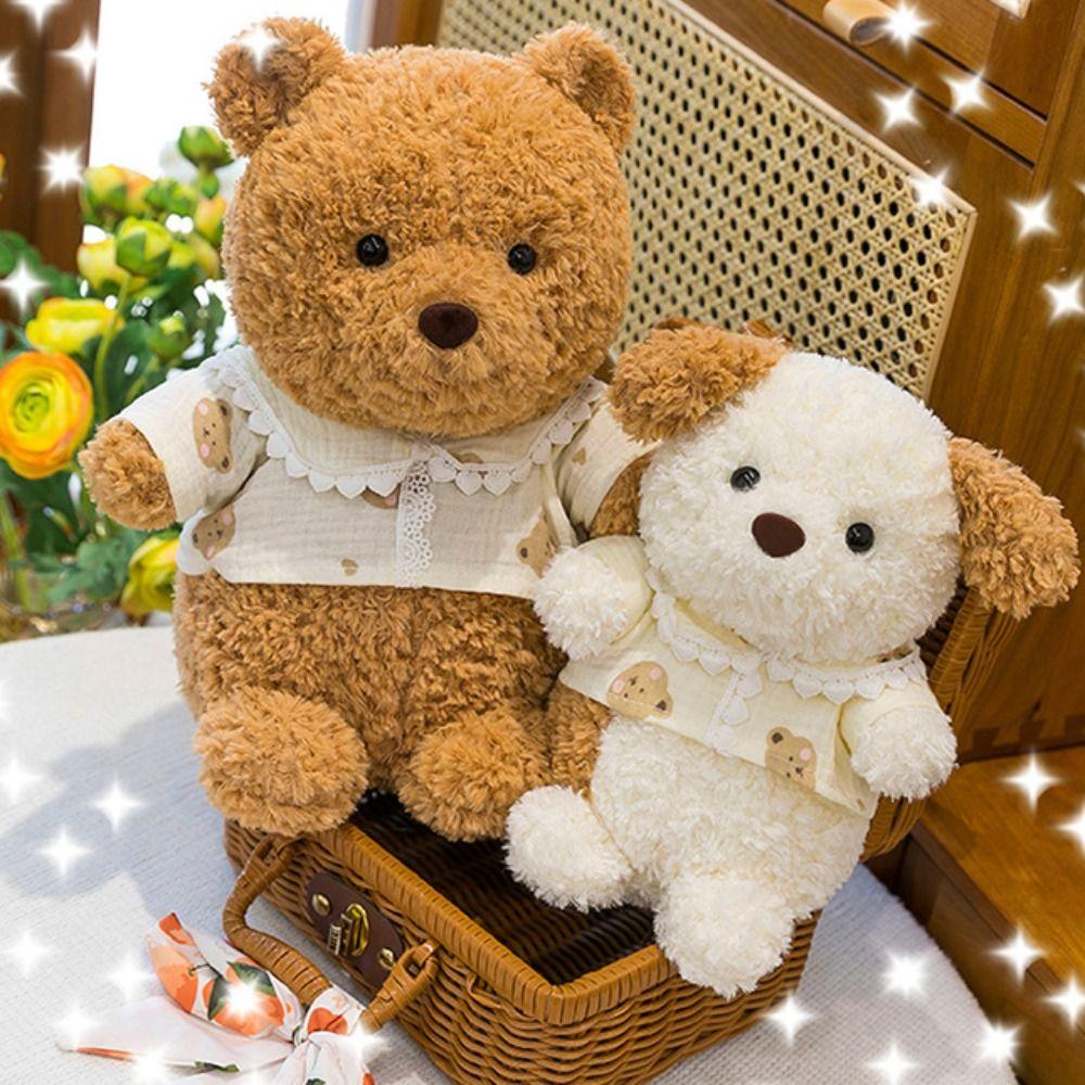 Hemden Tragen Tier Bär Plüschtier Sammlung Tier Plüschpuppe Festival Party Dekoration