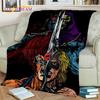 Cartoon He Man Masters of Universe Blanket,Soft Throw Blanket for Home Bedroom Bed Sofa Picnic Travel Office Cover Blanket Kids