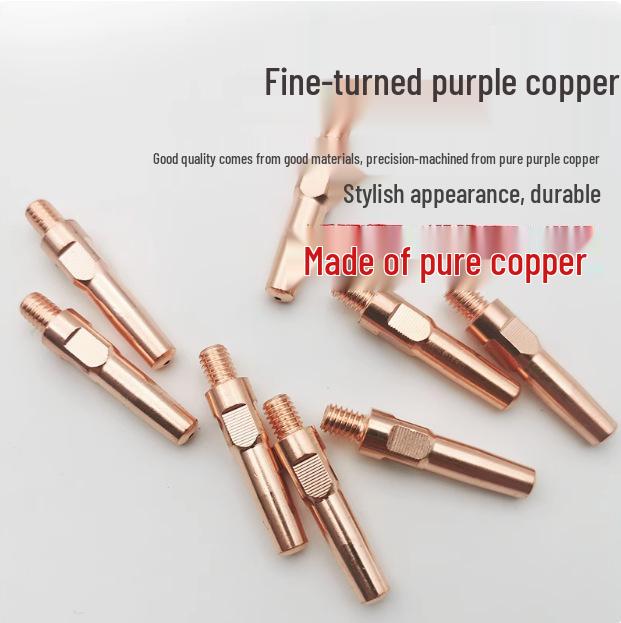 Gas Shielded Welding Copper Contact Tips for CO2 Welding and Cutting.