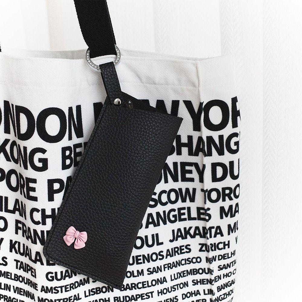 Solid Color Sunglasses Storage Bag with Keyring SunGlasses Holder  Eyewear Accessories