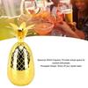 With Lid Pineapple Cup 500ml Drinking Tumbler Easy To Clean Cocktail Shaker Bar Party