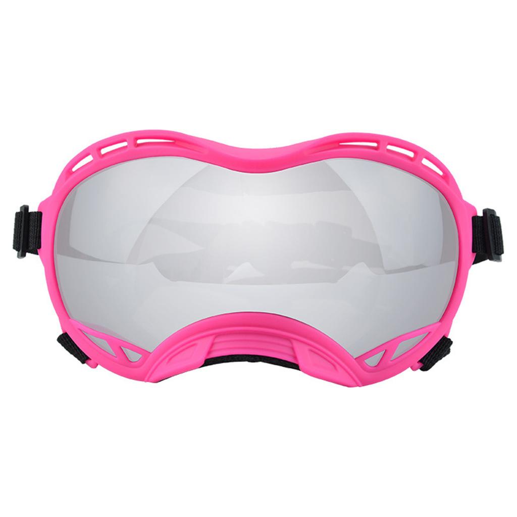 Windproof Soft Pet Dogs Glasses for Snow Sports Dogs Snow Eyes Protections Anti-UV Eye Wear Goggles for Hot Summer