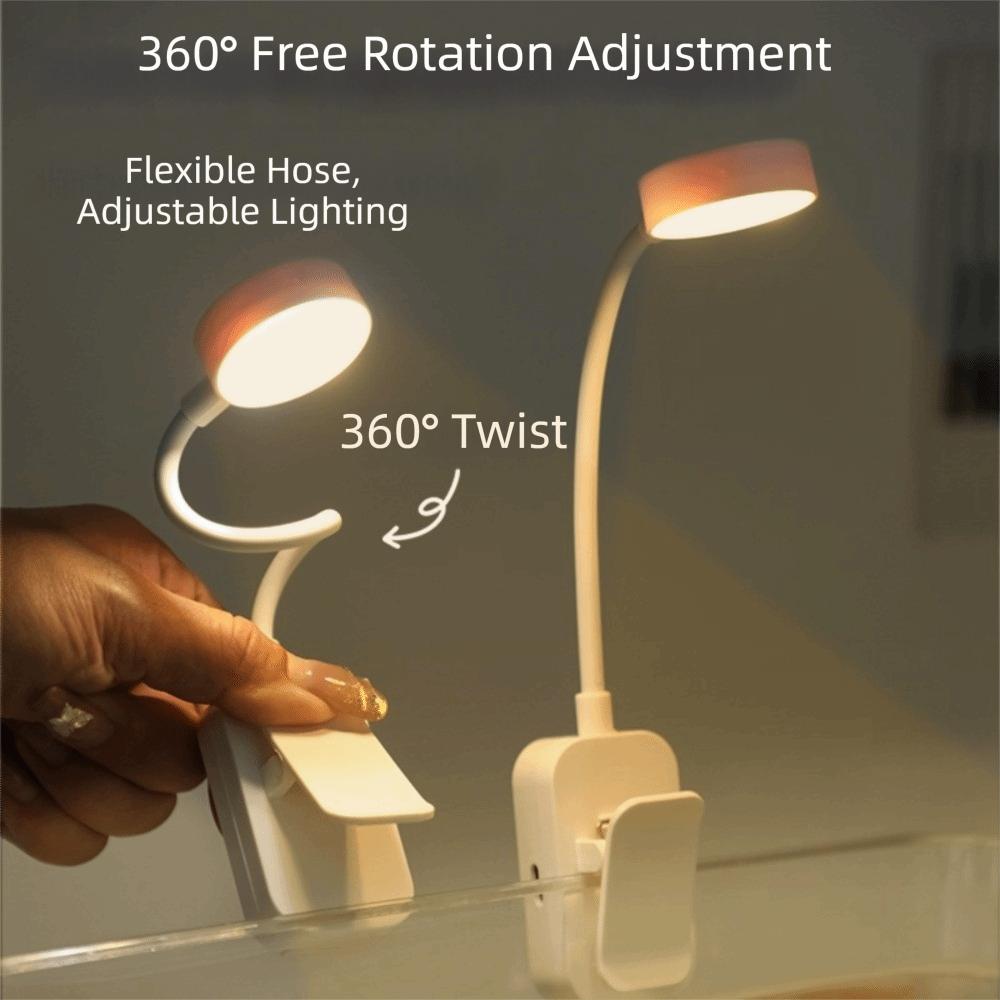 Flexible Stem Fish Tank Clip Lamp 360° Rotatable LED Fish Tank Light  Fish Tank Landscaping