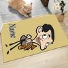 Custom Name Mr. Bean's Adventure Carpet Rug Customizable Soft Washable Anti-Slip Home Living Room Sofa Mats Personalized Rug. 0909292