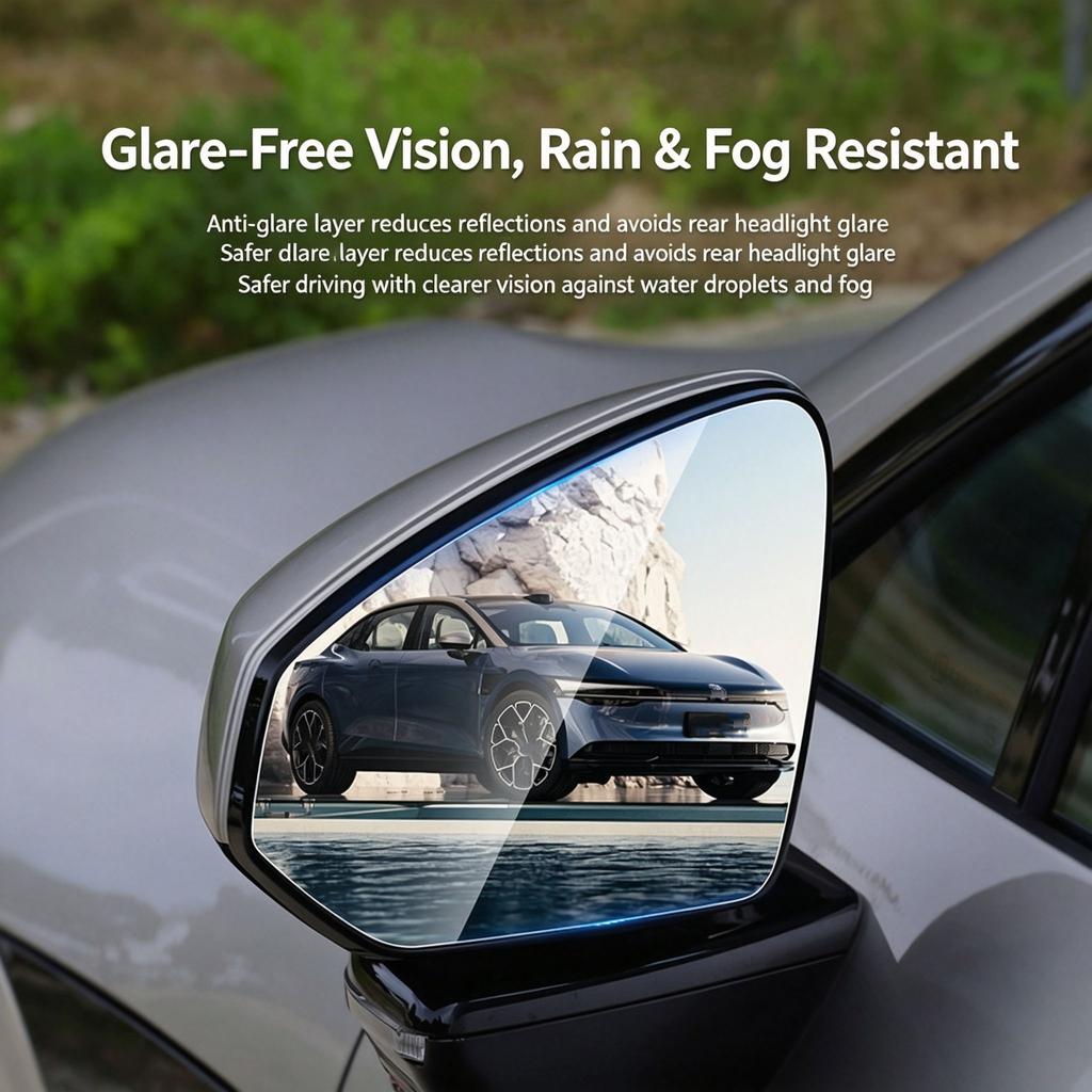 FOR ZEEKR Renewal 001/007/007GT/7X/8X/9X Rearview Mirror Rainproof Film Dedicated Reversing Mirror Film