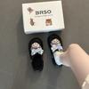 Cartoon Sandals Shirley Mei Hollow Hole Shoes Girls Spring and Summer Fashion Cute Thick Soles Two Wear Bag Head Cool Slippers
