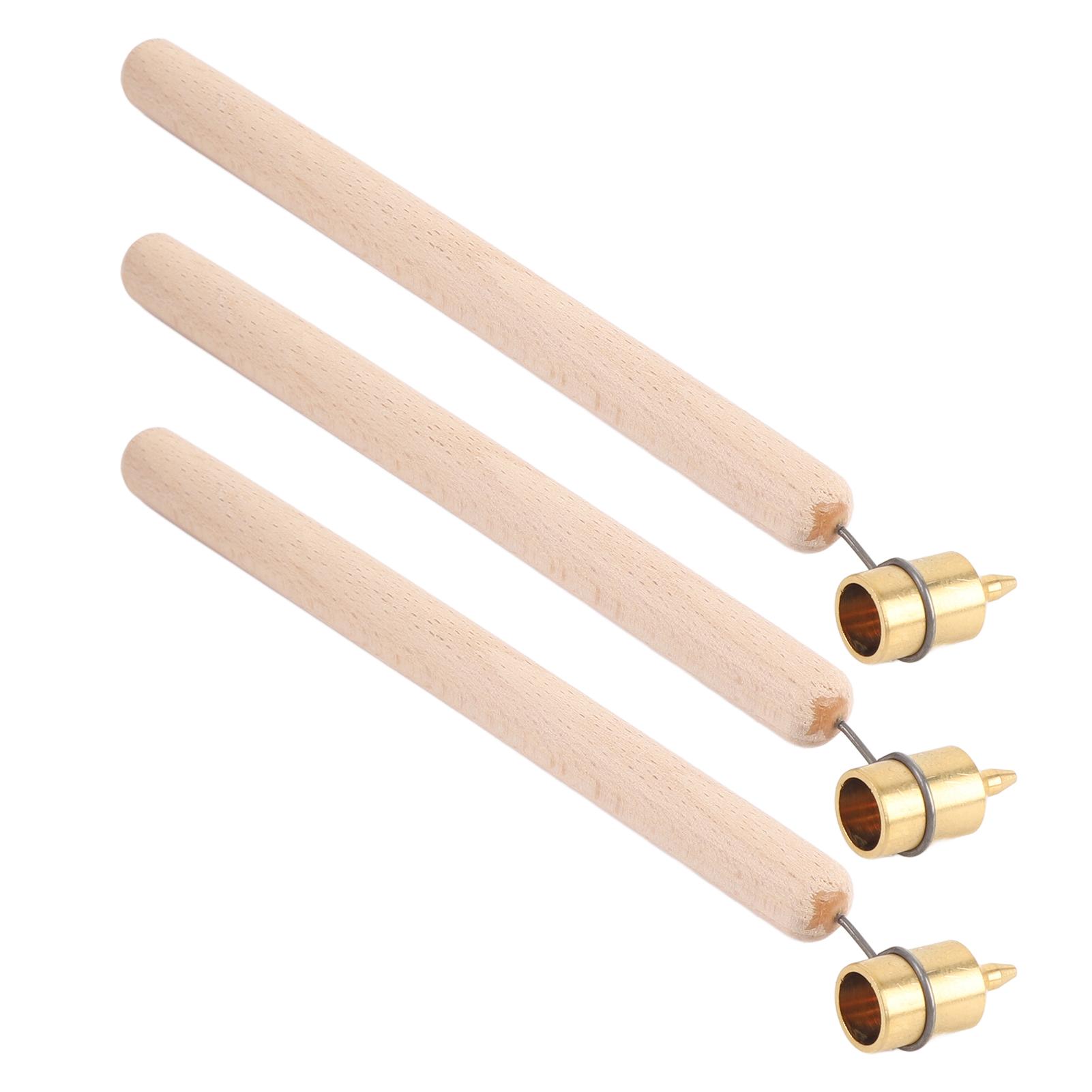 

Fine Line Painting Pen 0.3mm Tip Copper Wood Fluid Writer Paint Applicator Pen for Fabric Wood Metal Canvas