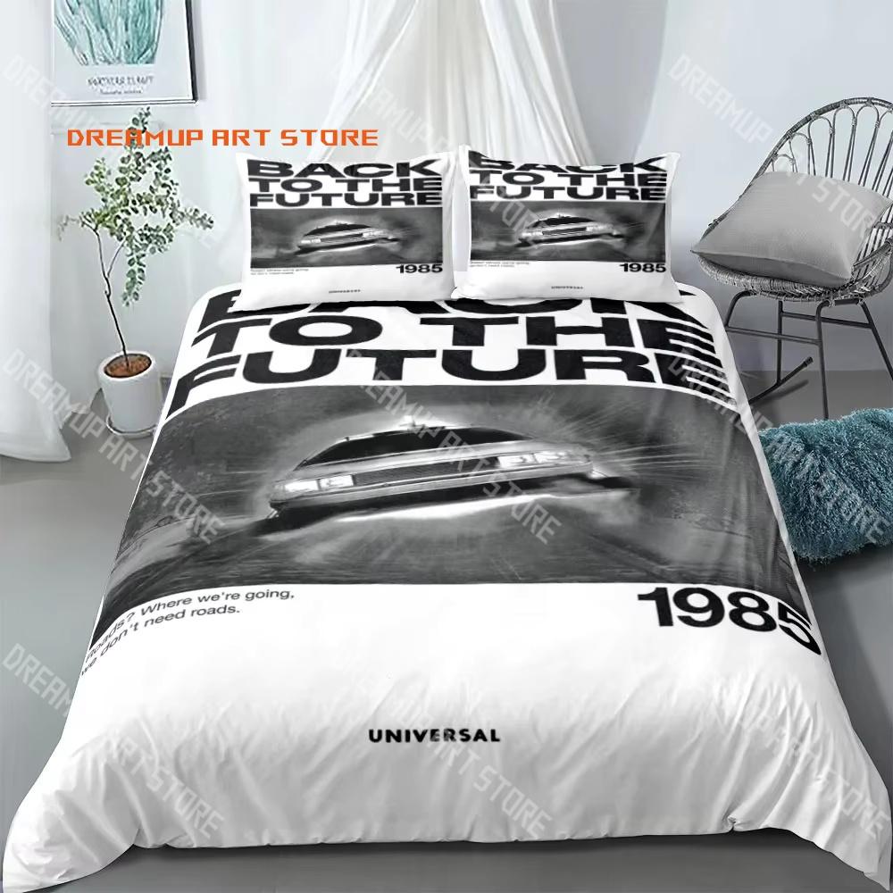 3D Print Back To The Future Movie Bedding Set Single Twin Full Queen King Size Bed Set Adult Kid Bedroom Duvetcover Set