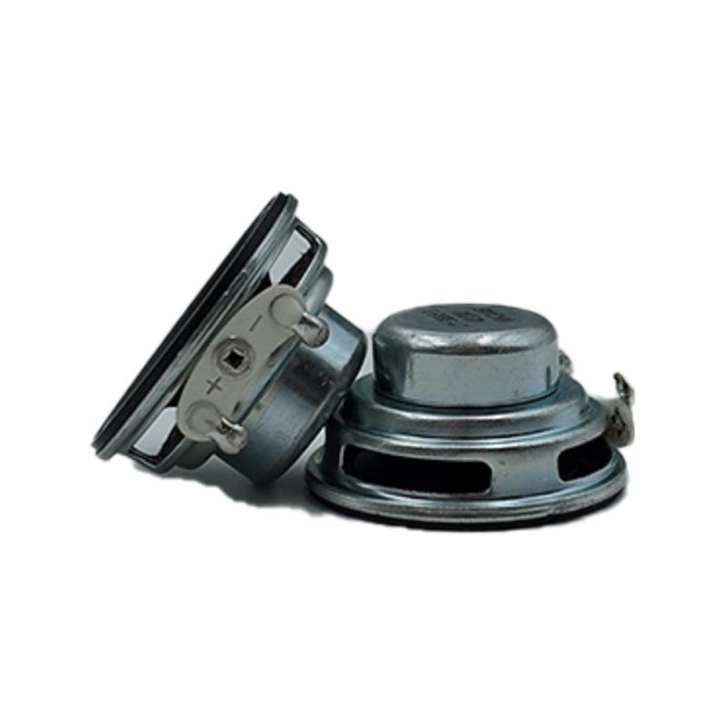33mm 4Ohm 3W Round Rubber Edges Speaker Driver With Two Magnets Structure And Aluminum Concave Diaphragm