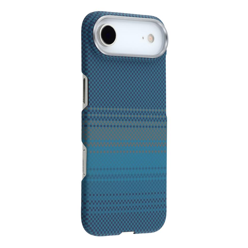 For iPhone Air Case Compatible with MagSafe Carbon Fiber Texture PC Phone Back Cover