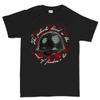 Helmet Cotton TShirt Retro Military Vintage Patriotic Graphic Tee Unisex Fitness Muscle Black