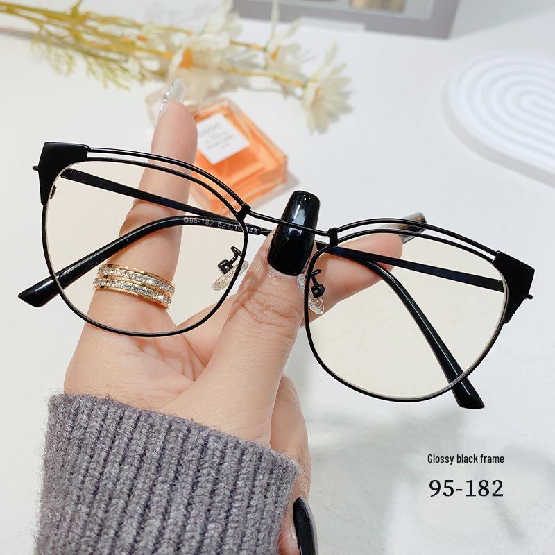 95182 Stilvolle Cat-Eye-Blaulichtbrille für Damen - Leicht, Verglasungsfähig