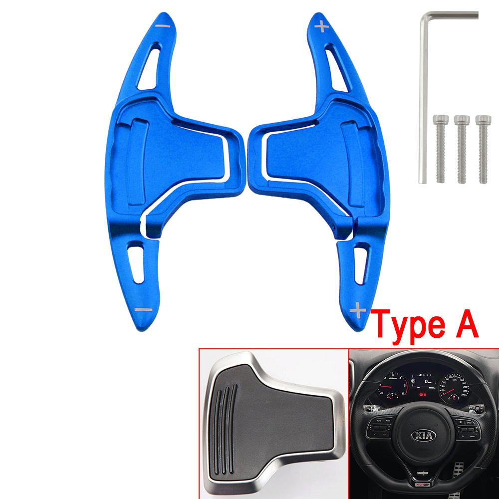 Shifter Paddle For KIA Sportage GT-Line Hybrid 2015 2016 2017 2018 2019 2020 2021 2022 Car Steering Wheel DSG Extension Stickers hbwjx00